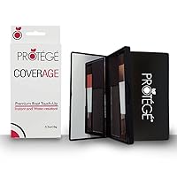Premium Root Touch Up - CoverAge - Instant Temporary Root Concealer to Cover Up Roots and Grays Between Salon Trips - Water Resistant - Color Roots like Magic Without Spray - Brown