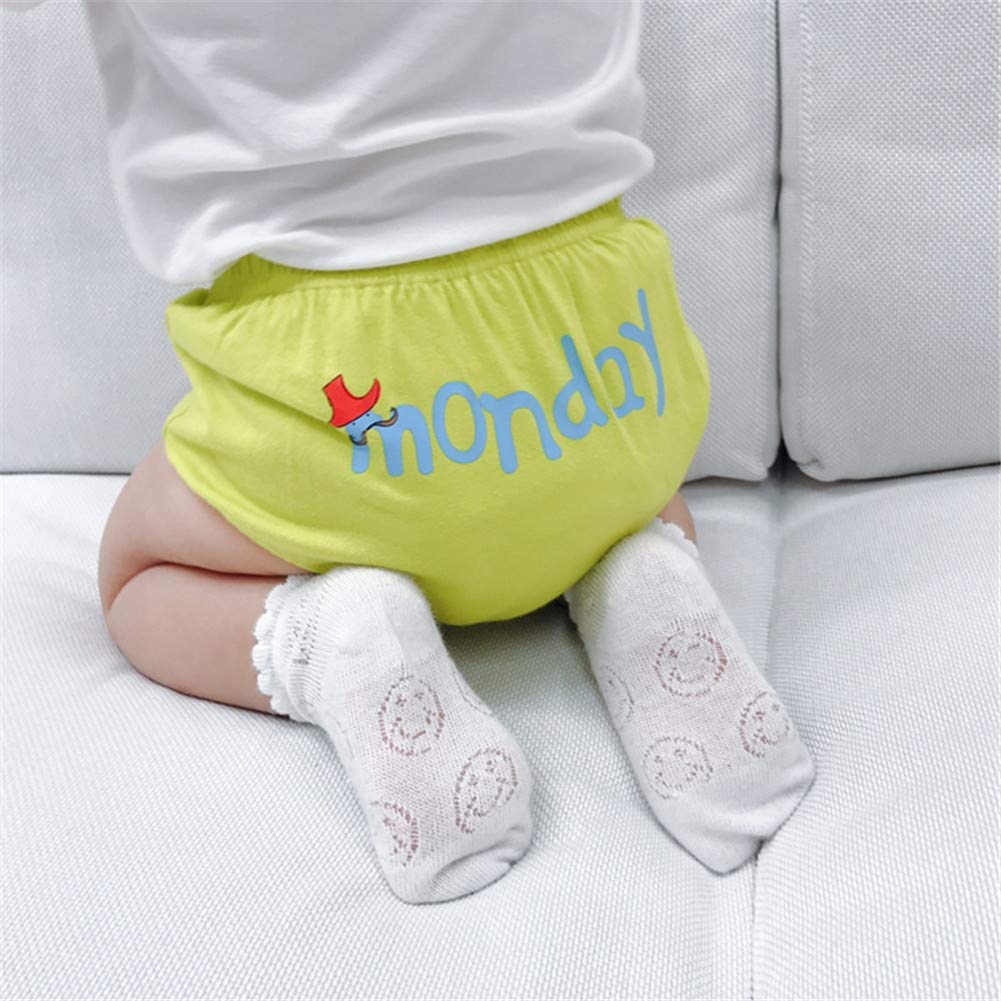 JIEYA Baby Toddlers 7-Pack Underwear Set, Days of the Week,Training Pants Underpants Diaper Covers