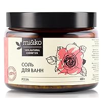 Natural cosmetics Rose Bath Salts. 400 gr 000006394