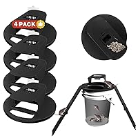 Mouse Traps Indoor for Home - 4 Pack Mouse Trap Bucket Lid with Upgrade Clear Bait Box - 2 Entrances Auto Reset - Efficient Humane Rat Trap for Indoor Outdoor Use - 5 Gallon Bucket Compatible