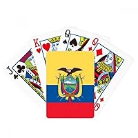 Ecuador National Flag South America Country Poker Playing Cards Tabletop Game Gift
