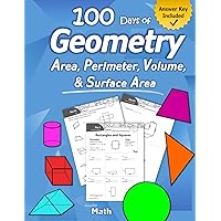 Humble Math - Area, Perimeter, Volume, & Surface Area: Geometry for Beginners - Workbook with Answer Key (KS2 KS3 Maths) Elementary, Middle School, High School Math – Geometry for Kids