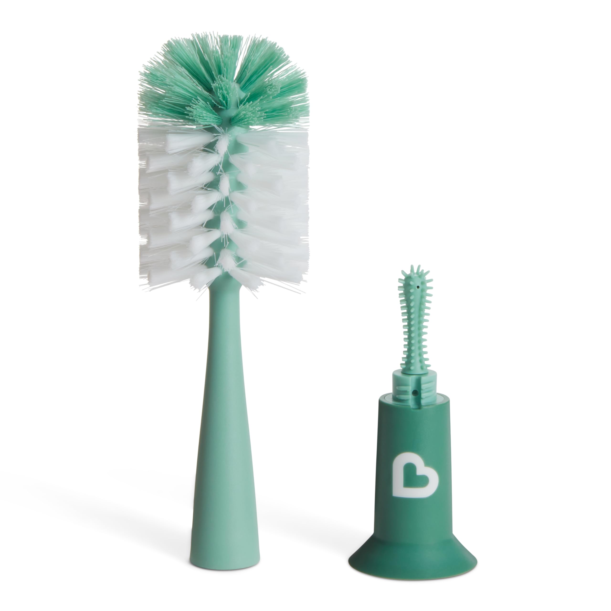 Munchkin® Bristle™ Bottle Brush, Modern Design, Sage