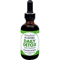 Herbsaway Daily Detox Liver Enhancer - 2 fl oz - All Natural - 60 Servings - Sugar Free