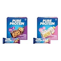 Pure Protein Bars, High Protein, Nutritious Snacks to Support Energy & Bars, High Protein, Nutritious Snacks to Support Energy, Low Sugar