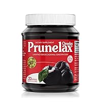 Prunelax/ Ciruelax Natural Laxative Regular for Occasional Constipation, Jam, Red or White Case, 10.6 Oz