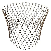 Master Garden Products WCT-36 Willow Circular Trellis, 24 by 36-Inch, Brown