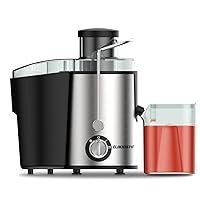 Juicer Machines,Juicer,Large 3 Inch Feed Chute for Whole Fruits and Vegetables,Faster Juicers Dual Speed,Juice Residue Separation,Easy to Use/Clean,Anti-Drip