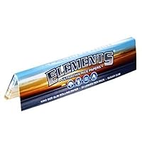 Elements King Size Slim Rice Rolling Papers - 10 Pack