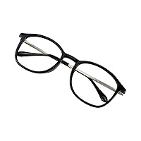 VisionGlobal Blue Light Blocking Glasses for Women/Men, Computer Reading, TV Glasses, Stylish Oval Frame,Anti Glare