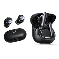 Soundcore by Anker Liberty 4 NC Wireless Earbuds with Space A40 Wireless Earbuds, 98.5% Noise Reduction, Adaptive Noise Cancelling, Hi-Res Sound, 50H Battery, Wireless Charging