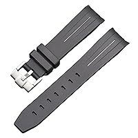 For Moonswatch Watch Curved No Gap Rubber Strap For Omega Swatch Joint Planet Series Moon Mercury Curved Rubber Strap Men Women 20MM Watchbands