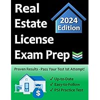 National Real Estate Salesperson License Exam Prep: Everything You Need to Become a Real Estate Agent → Study Guide, Math Calculations, Practice Test Similar to Exam, Term Dictionary & More!