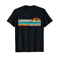 Soccer Player Legend Since March 2014 Birthday T-Shirt