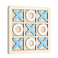 Interest Chess Board Game Table Set For Boys/Girl Tic-Tac-Toe Birthday Gifts Game Toy For Kids 6-8 Years Old Ox Chess Board Game For Kids 8-12 Adults Family Educational Tic-tac-toe Game For Kids