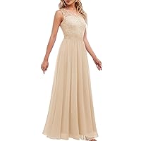 DRESSTELLS Women's Formal Dresses, Modest Wedding Guest Bridesmaid, Maxi Cocktail Party Prom Evening Gowns 2024