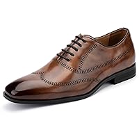 Meijiana Men's Oxfords Luxury Oxford Shoes for Men Business Casual Shoes Men's Lace-up Fashion Shoes