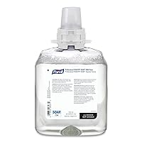 PURELL Brand HEALTHY SOAP Mild Foam, 1250 mL Hand Soap Refill for PURELL CS4 Manual Dispenser (Pack of 4) - 5174-04 - Manufactured by GOJO, Inc.