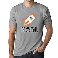 Men's Graphic T-Shirt HODL to The Moon Crypto Funny Traders Eco-Friendly Limited Edition Short Sleeve Tee-Shirt