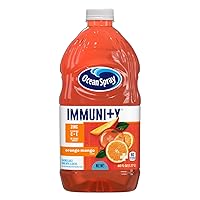 Immunity Orange Mango Juice Drink, immunity Support Beverage with Antioxidants Vitamin C, Vitamin E and Zinc, 60 Fl Oz Bottle