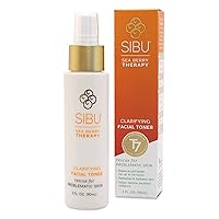 SIBU Clarifying Facial Toner, Sets Your Make-up, Skin Moisturizer, 3 oz
