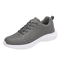 Mens Air Running Shoes Lightweight Sneakers Mens Air Running Shoes Lightweight Sneakers Fashion Autumn Men Sports Shoes Flat Non Slip Lace Up Upper Lightweight and