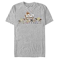 Nickelodeon Men's Big & Tall Loud House Group T-Shirt