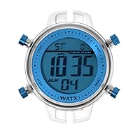 Reloj watx Digital Colors Azul Unisex Digital Quartz Watch with Bracelet RWA1004