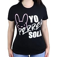ShirtBANC Yo Perreo Sola Womens Shirt Spanish Music Tee