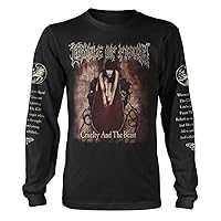 Cradle of Filth Men's Cruelty and The Beast (2021) Long Sleeve Small Black