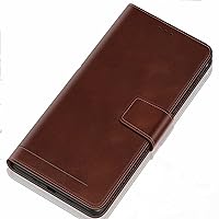 RAYESS Wallet Case for iPhone 13/13 Mini/13 Pro/13 Pro Max, Premium Leather Flip Phone Case Cover with Card Slots Kickstand Powerful Magnetic Closure (Color : Brown, Size : 13pro max 6.7