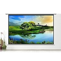 3D Wall Mounted Projection Screen Canvas LED Projector High Brightness 120 Inch-60inch for Home Theater (Size : 100 inch)