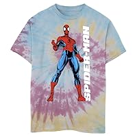 Marvel Kids Universe Spider-Man Boys Short Sleeve Tee Shirt