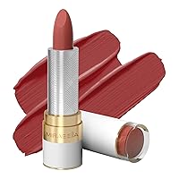 Sealed with a Kiss Full Coverage Moisturizing Lipstick, Richly Pigmented, Ultra Creamy, Hydrating and Mineral-Based Lip Color with Antioxidant Vitamin E in Matte & Shine Shades