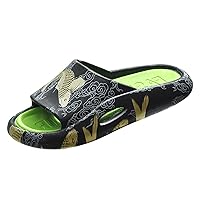 Travel Slippers for Men Foldable And Outdoor Slippery Comfort Soft Sole Thick Bottom Men's Slippers Size 9 1/2 Or