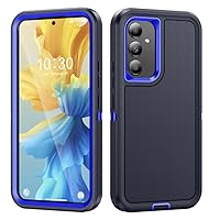 Case for Samsung Galaxy A54 A14 A53 4G 5G S23 S22 S21 Ultra Heavy Duty Shockproof Anti-Scratch Rugged Protective with Full Cover,Blue,for Samsung A04S