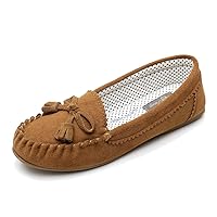 Moccasin Slippers for Women Flat Casual Comfortable Loafer Shoes Womens Moccasin Slippers Spring Driving Moccasins Shoes