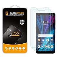 Supershieldz (3 Pack) Designed for Alcatel TCL A3X (A600DL) Tempered Glass Screen Protector, Anti Scratch, Bubble Free
