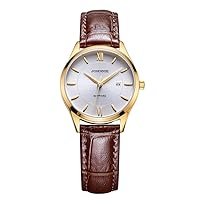 Women’s Classic Quartz Watches with Stainless Steel Case