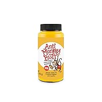 Anti Monkey Butt Travel Size Body Powder with Calamine, Sweat, Odor and Friction Fighter, 1.5 Oz, Pack of 12 (Packaging may vary)