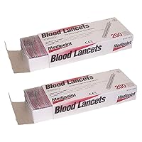 Stainless Steel Lancet - 200ct (Pack of 2)