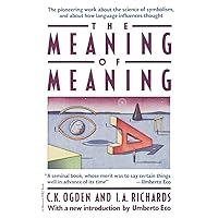 Meaning Of Meaning Meaning Of Meaning Paperback Leather Bound