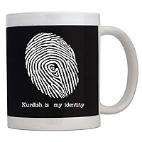Kurdish is my identity Fingerprint Mug 11 ounces ceramic