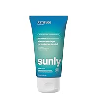 After Sun Melt-In Gel, EWG Verified, Dermatologically Tested, Soothes and Hydrates, Vegan and Mineral Based Formula, Mint and Cucumber, 5.1 Fl Oz