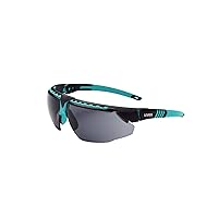 Honeywell Uvex Avatar Teal/Black Frame Gray Lens HYDROSHIELD Anti-Fog Coating S2881HS