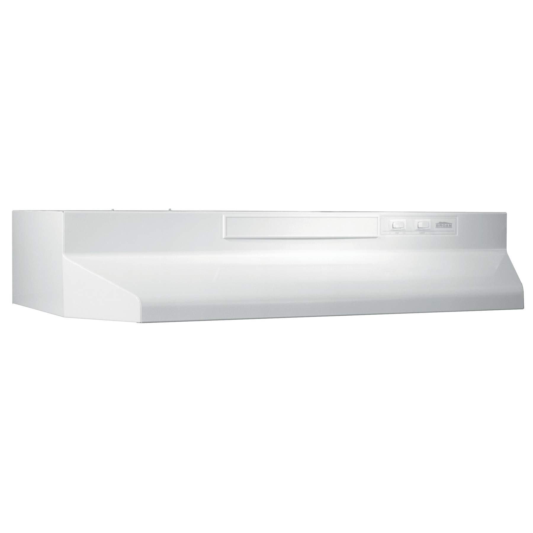 Broan-NuTone F403611 Two Four White 36-inch Under-Cabinet 4-Way Convertible Range Hood