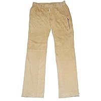 Ralph Lauren Polo Black Label Mens Suede Leather Pants Brown Tan 34/34 $1495
