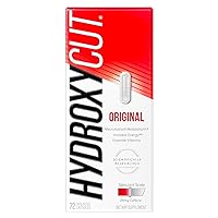 Hydroxycut Original - 72 Rapid-Release Capsules - 200 mg Caffeine - Boost Metabolism, Burn Calories, Increase Energy - for Women & Men