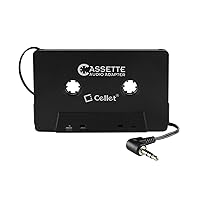 Car Audio Cassette to Auxilary Adapter, 3.5 MM Audio Auxilary Cable. Cassette Tape Adapter