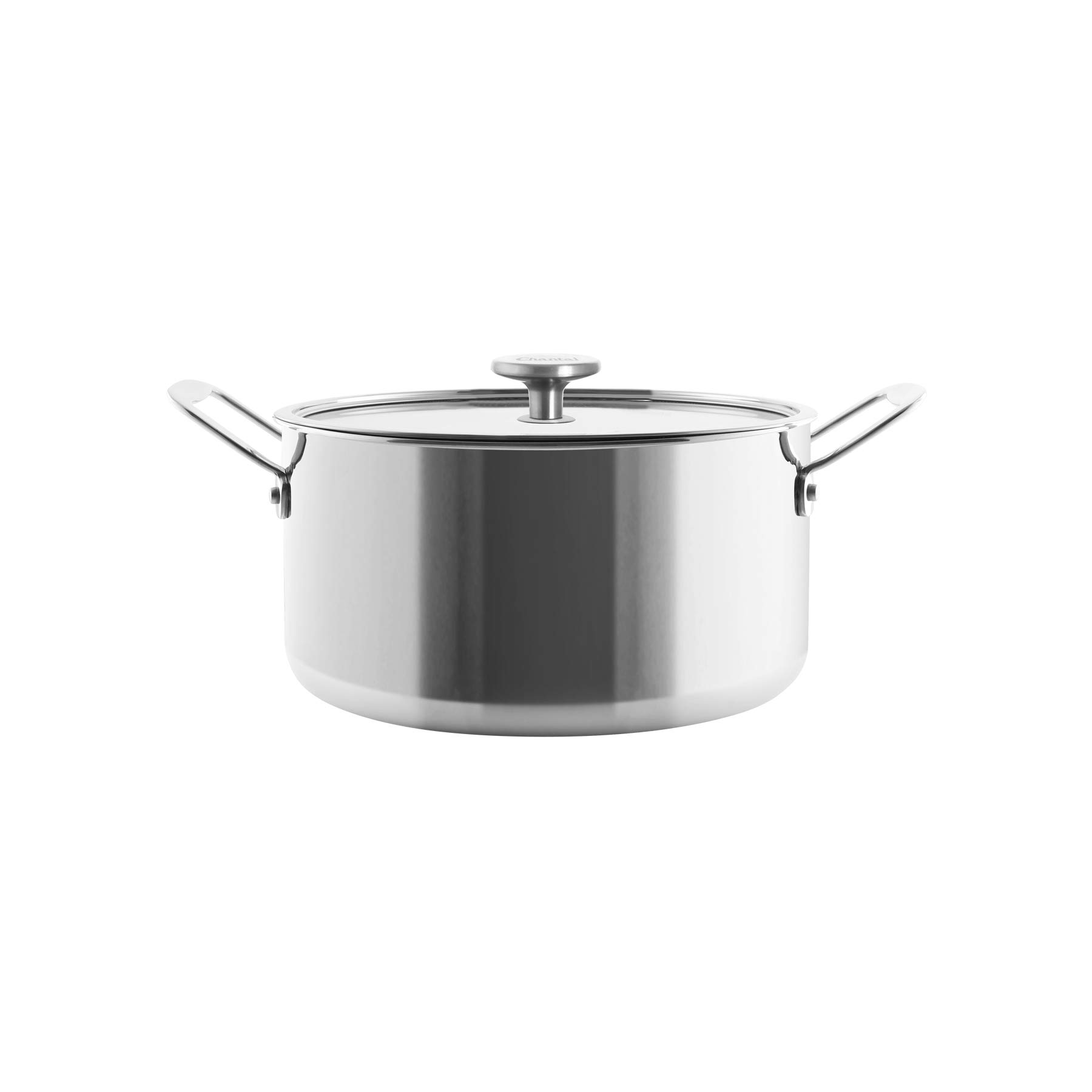 Chantal Stainless Steel 3.Clad Tri-Ply Cookware, 7 Quart Stock